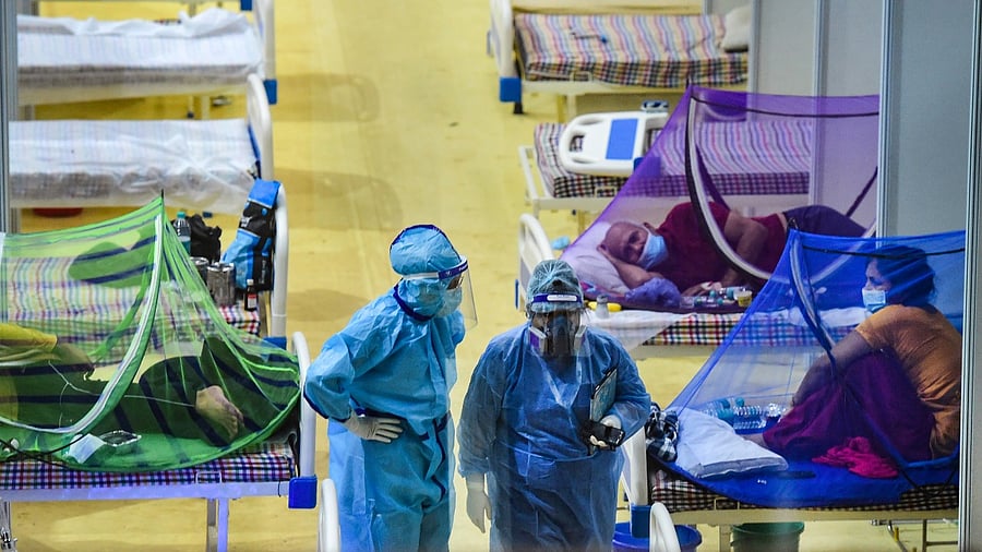 The new cases pushed the coronavirus infection tally in Delhi to 18,84,560, while the death toll stood at 26,175. Credit: PTI Photo