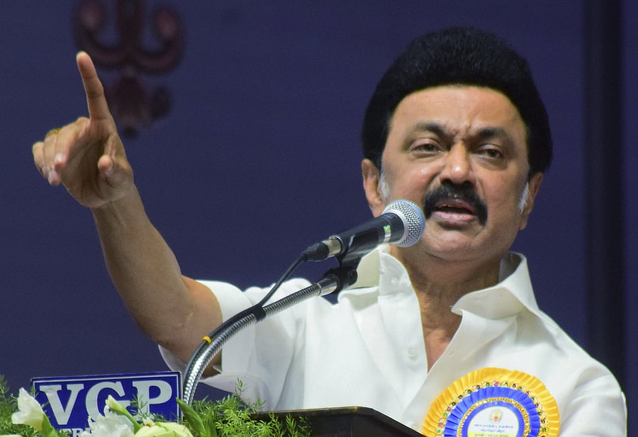 Tamil Nadu Chief Minister M K Stalin. Credit: PTI Photo