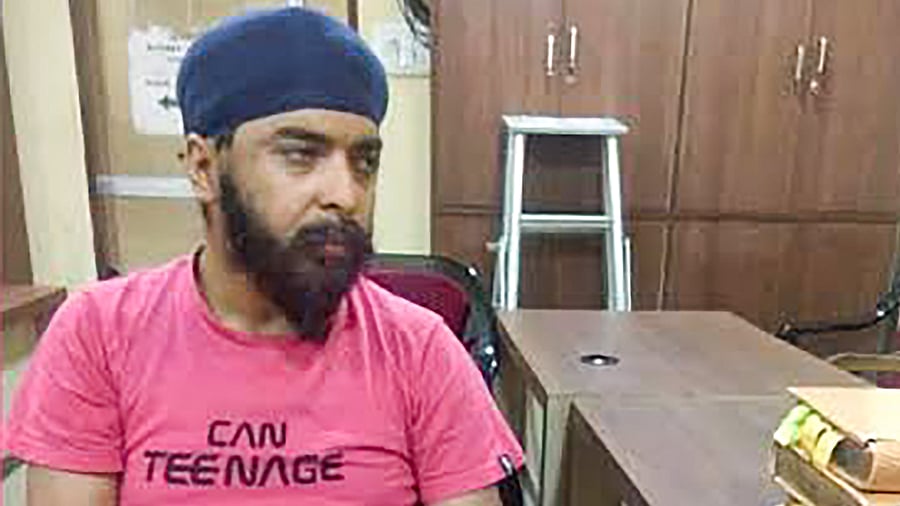 BJP's Tajinder Pal Singh Bagga. Credit: PTI Photo