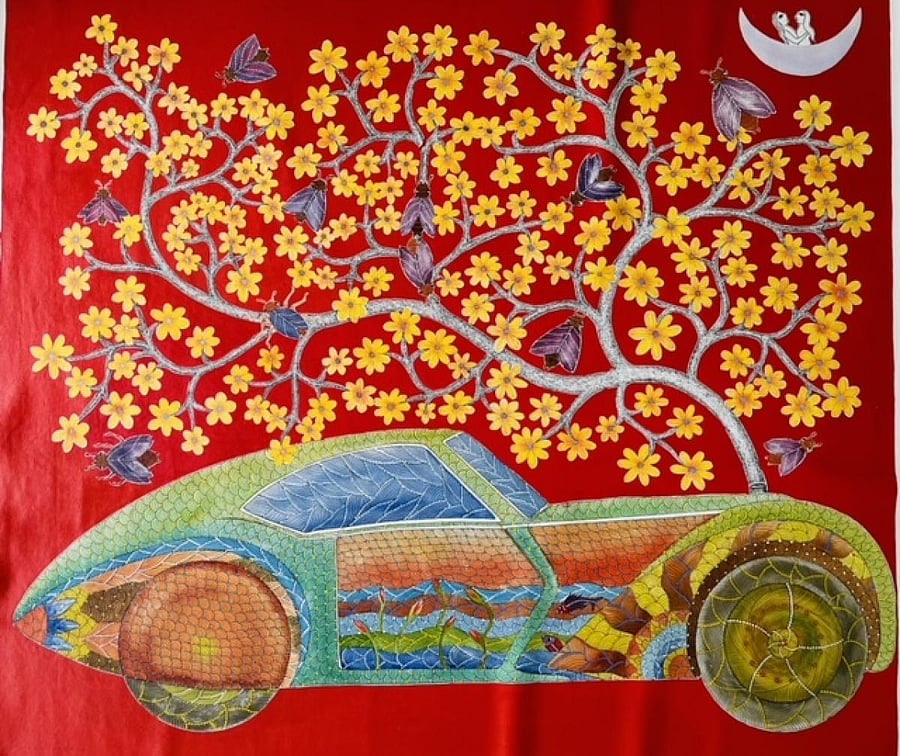 Contemporary depictions like car, aeroplane, trains, modern buildings or newsy subjects like Covid-19, and terrorism are being accepted well in international and Indian markets, while keeping the form intact.