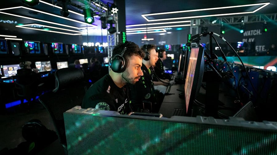 At the Team Liquid training centre in the Dutch city of Utrecht, coach David Tillberg-Persson, alias 'Fuzzface', frowns and scratches his beard, focused, eyes glued to a screen. Credit: AFP File Photo