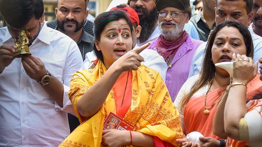 Independent MP Navneet Kaur-Rana. Credit: PTI Photo