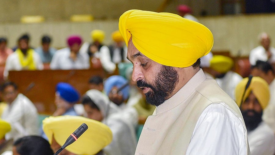 Punjab CM Bhagwant Mann. Credit: PTI file photo