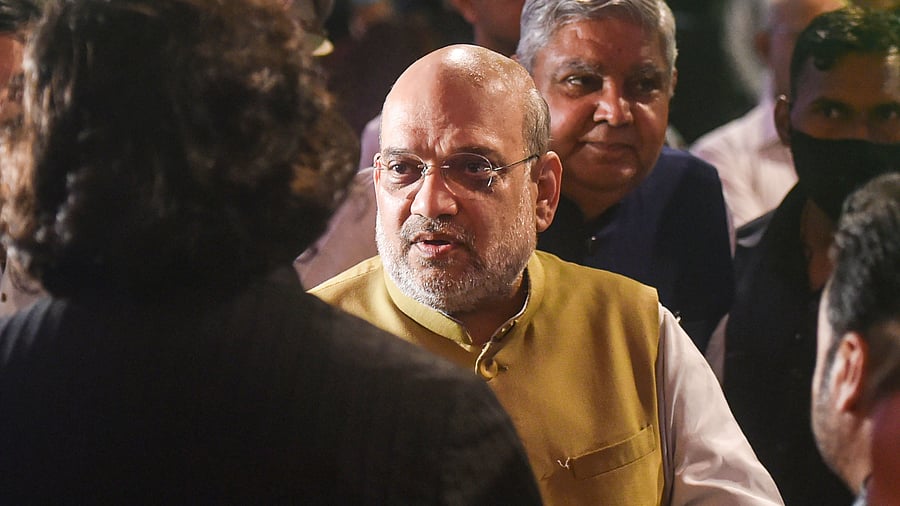 Union Home Minister Amit Shah. Credit: PTI Photo