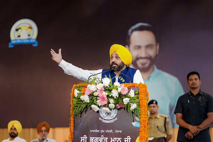 Punjab Chief Minister Bhagwant Mann. Credit: PTI Photo