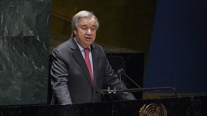 UN Secretary-General Antonio Guterres. Credit: AFP File Photo