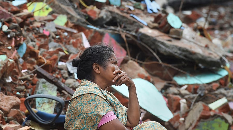 Anti-encroachment drive in Chennai. Credit: PTI File Photo