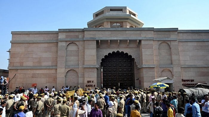 A view of the Gyanvapi Masjid in Varanasi district, Uttar Pradesh. Credit: PTI File Photo