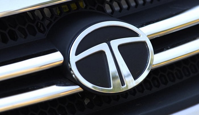 Tata Motors logo. Credit: Bloomberg Photo