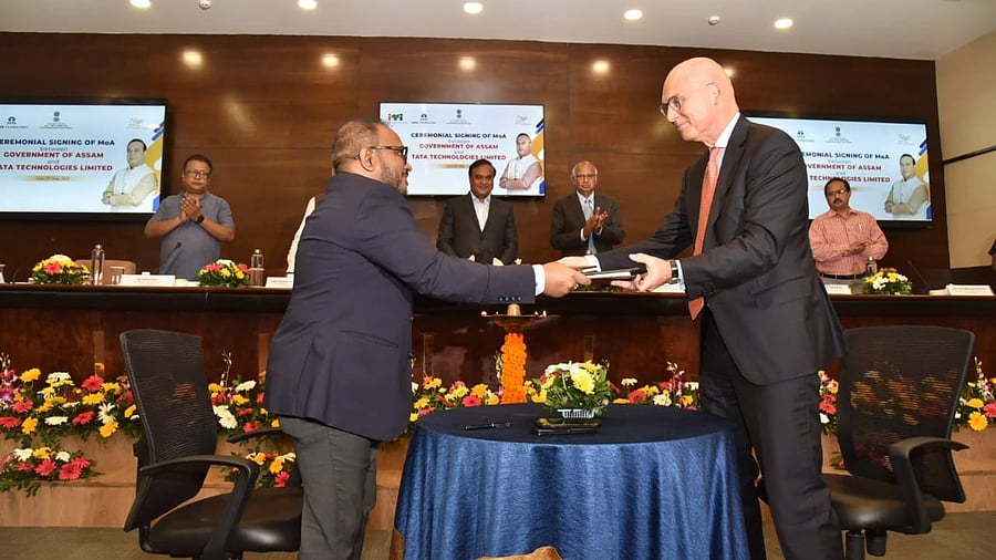 Under the scheme, the Assam government will provide a space measuring 12,000 sq ft each in the ITIs and Polytechnic colleges. Credit: Assam Government