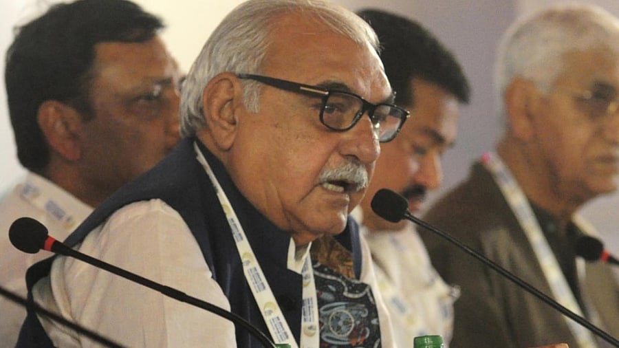 Congress Party leader Bhupinder Singh Hooda. Credit: IANS Photo