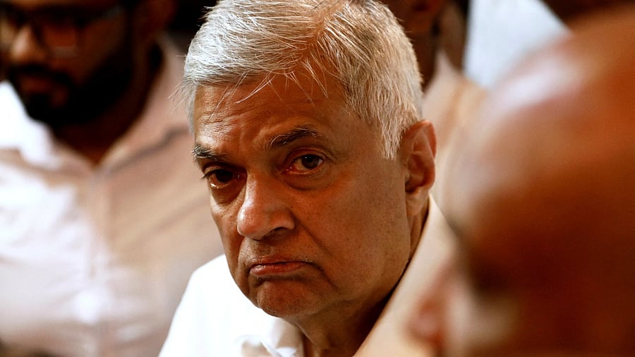 Sri Lankan PM Ranil Wickremesinghe. Credit: Reuters Photo