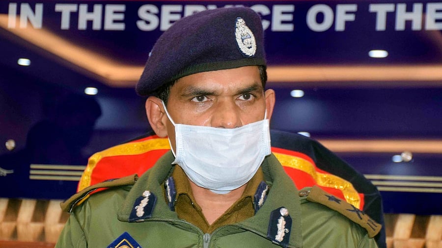 Inspector General of Police (IGP) Kashmir Vijay Kumar. Credit: PTI File Photo