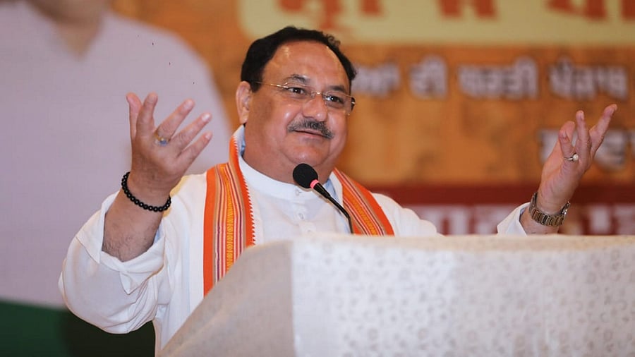 BJP National President JP Nadda. Credit: PTI Photo