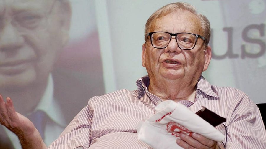 Ruskin Bond file photo. Credit: PTI Photo
