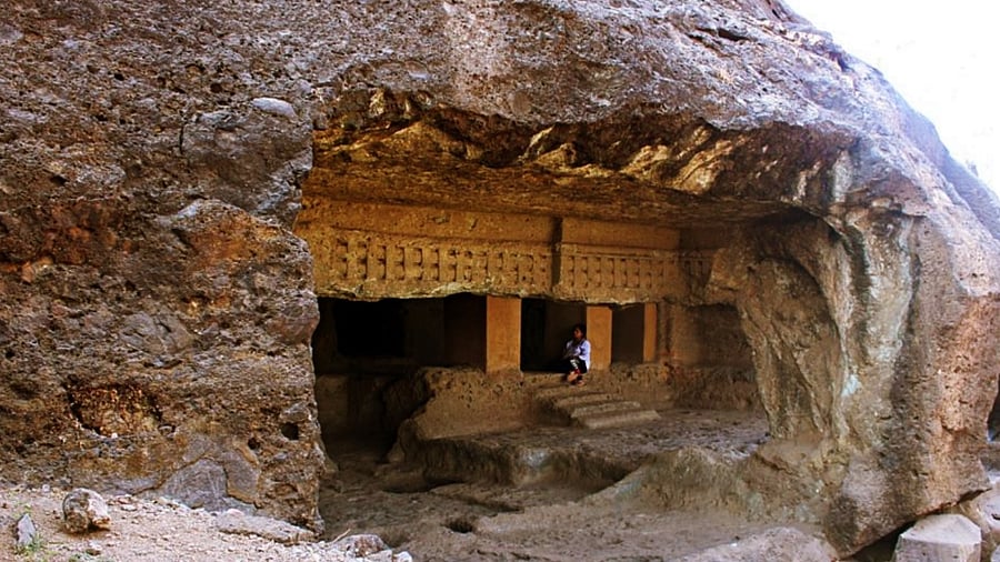Mahakali Caves, Andheri, Mumbai. Credit: Veidehi Gite