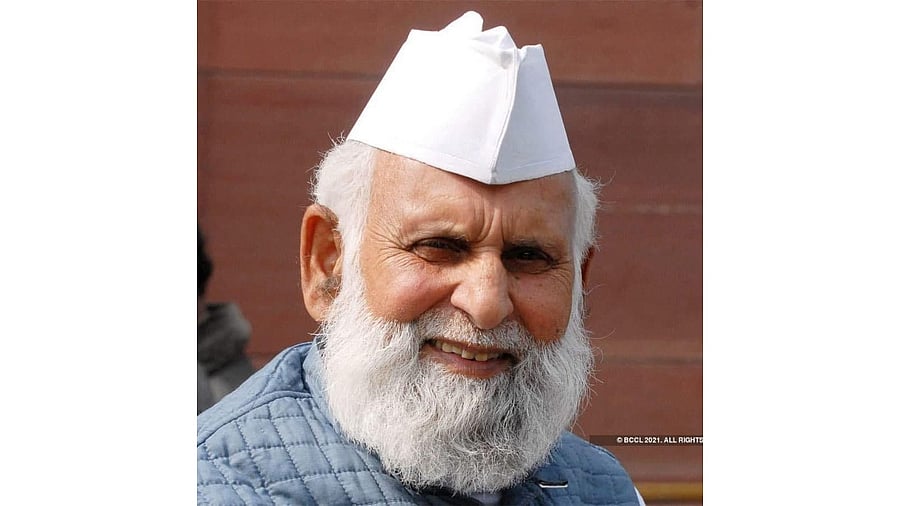 Samajwadi Party MP Shafiqur Rahman Barq. Credit: Facebook/Shafiqur Rahman Barq