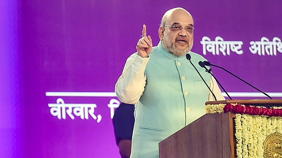 Union Home Minister Amit Shah. Credit: PTI Photo