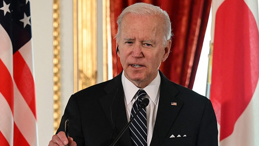 US President Joe Biden. Credit: AFP Photo