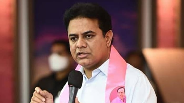 K T Rama Rao. Credit: Facebook/KTRTRS