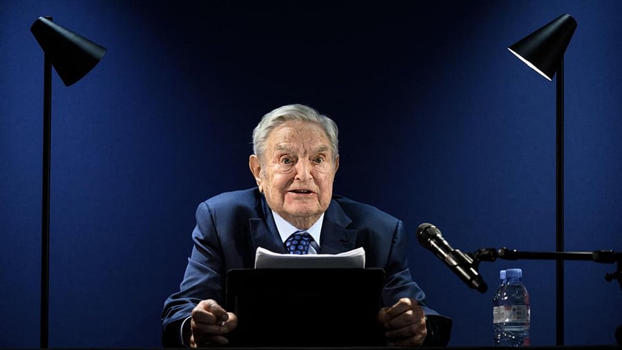 Billionaire investor George Soros. Credit: AFP Photo