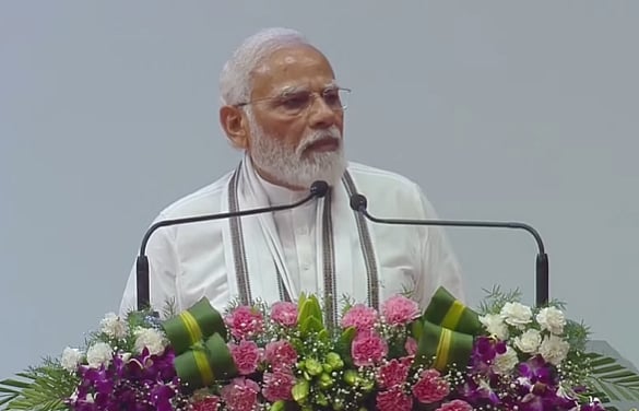 Prime Minister Narendra Modi. Credit: Twitter/ANI