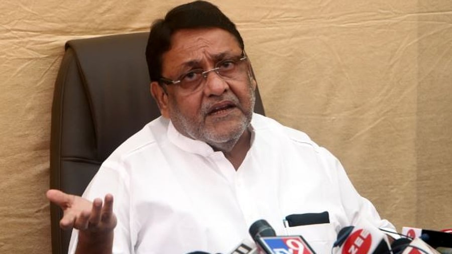 NCP leader Nawab Malik. Credit: DH Photo