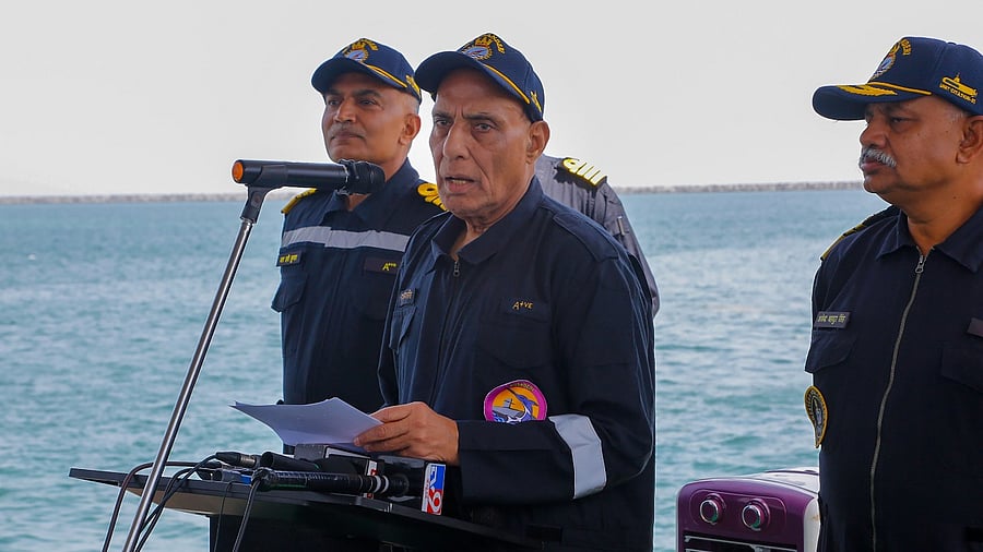 Union Defence Minister Rajnath Singh. Credit: PTI Photo