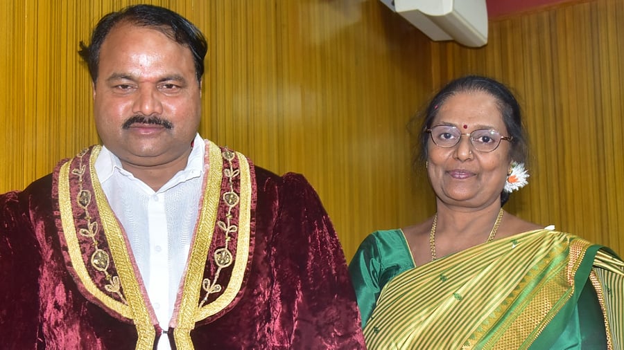 Iresh Anchatageri, Uma Mukund. Credit: DH Photo