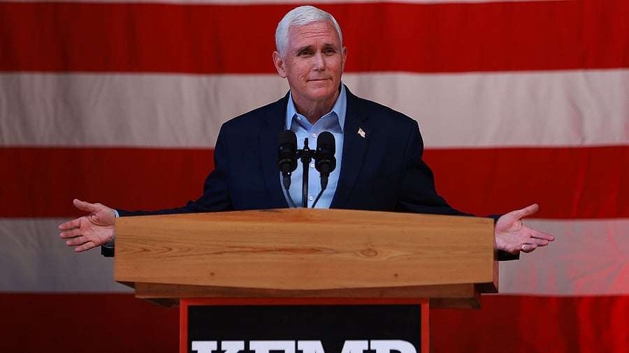 Former US Vice President Mike Pence. Credit: AFP Photo