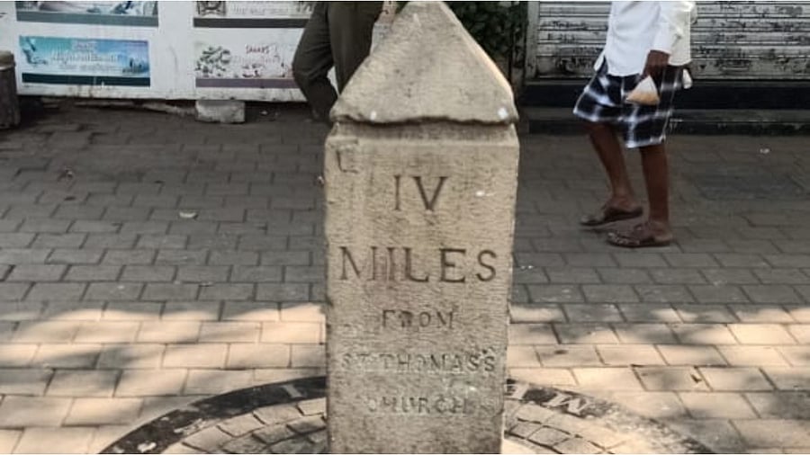 The milestones have come up between 1817-1837. Credit: Special Arrangement