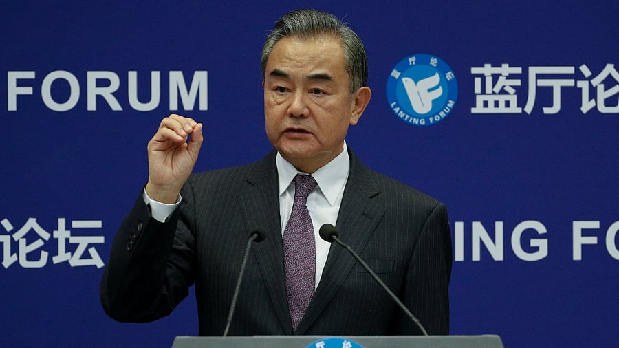 Chinese Foreign Minister Wang Yi. Credit: AP Photo