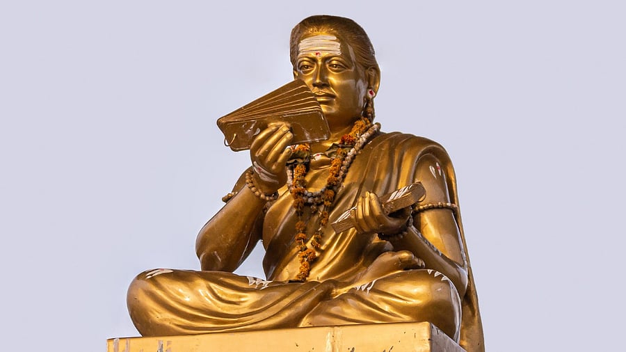12th century social reformer Basavanna. Credit: DH Photo
