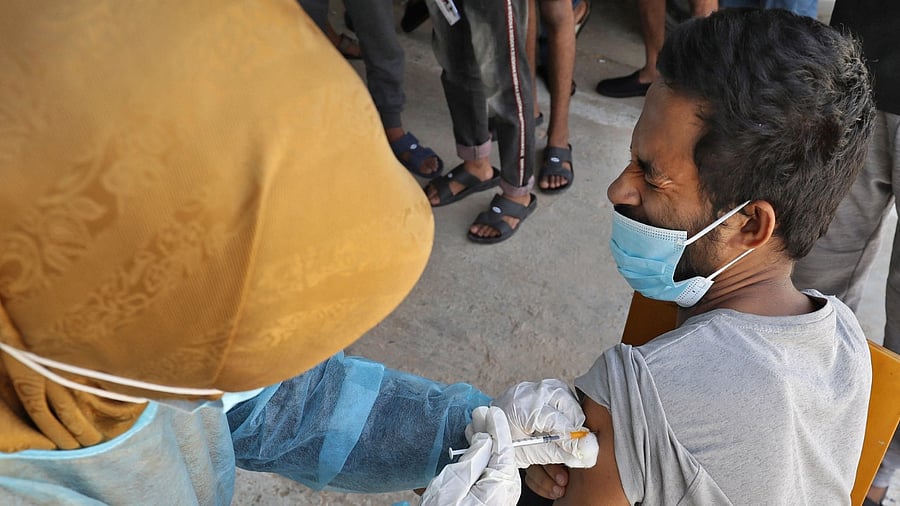 Using an mRNA booster after two doses of adenovirus vector vaccines also has a satisfactory effectiveness of 88 per cent. Credit: AFP Photo