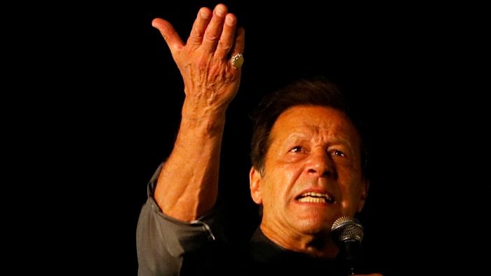 Former Pakistan Prime Minister Imran Khan. Credit: Reuters File Photo