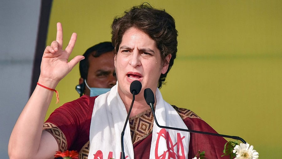 Congress General Secretary Priyanka Gandhi Vadra. Credit: PTI Photo
