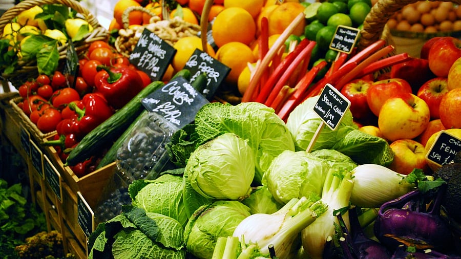 The diet of an average Indian lacks in fruits, vegetables, legumes, nuts and whole grains. Credit: Reuters Photo