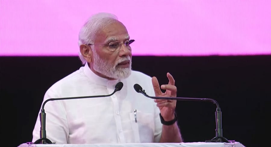 Prime Minister Narendra Modi. Credit: Twitter/@BJP