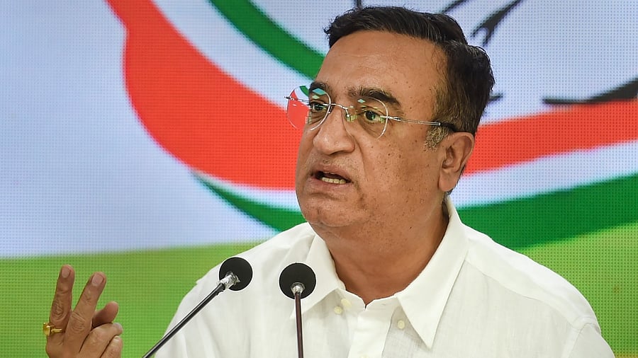 Congress leader Ajay Maken. Credit: PTI Photo