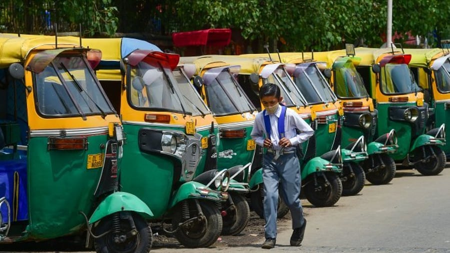 Earlier, the auto fares in the state were revised in November last year, when the minimum charge was increased from Rs 15 to Rs 18 and the running fare from Rs 10 to Rs 13. Credit: PTI File Photo
