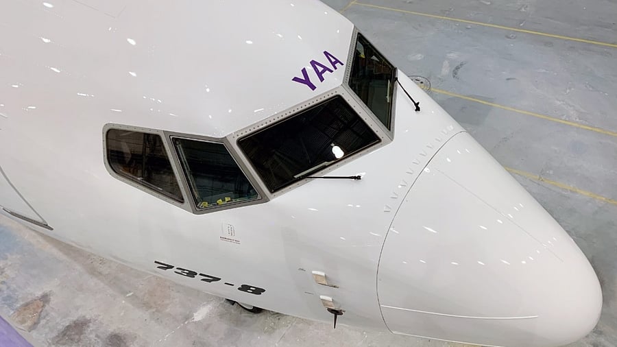 Akasa Air is scheduled to receive its first Max aircraft this month and is planning to launch its commercial flight operations in July. Credit: IANS Photo