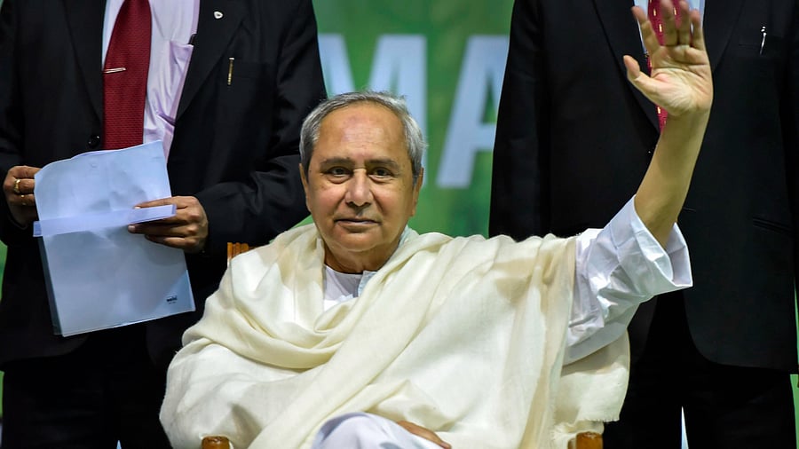BJD's Naveen Patnaik. Credit: PTI Photo
