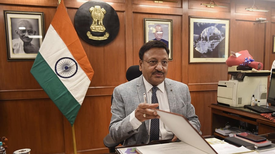 Chief Election Commissioner Rajiv Kumar. Credit: PTI Photo