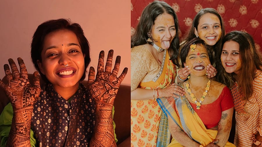From haldi, to mehendi to the 7 pheras, the wedding was nothing short of elaborate. Credit: Instagram/kshamachy