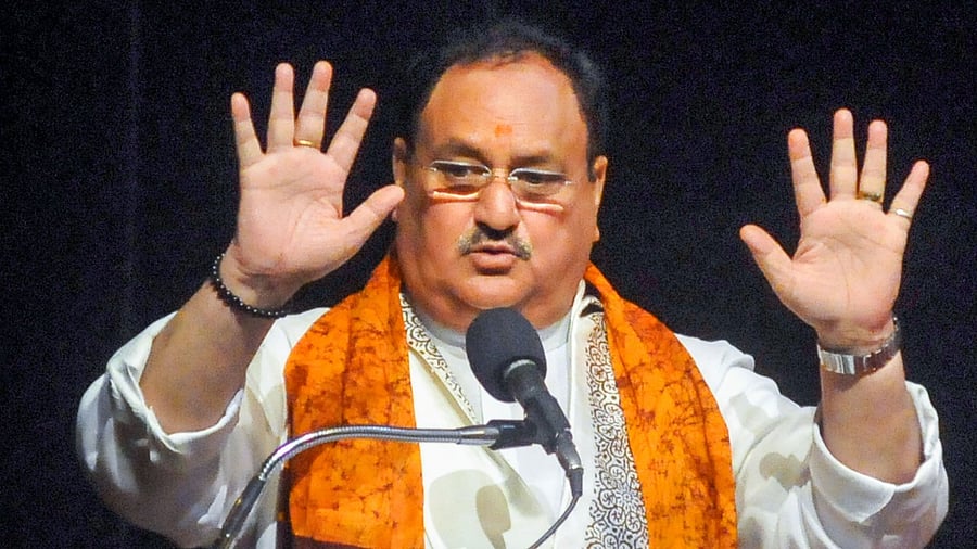 BJP National President JP Nadda. Credit: PTI Photo