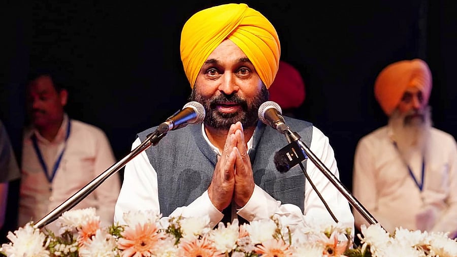 Punjab Chief Minister Bhagwant Mann. Credit: PTI Photo