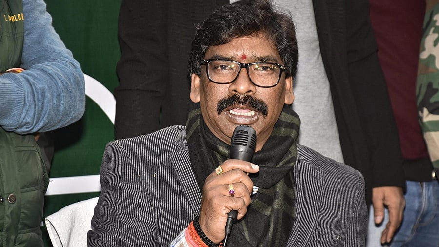 Jharkhand Mukti Morcha (JMM) working president Hemant Soren. Credit: PTI Photo