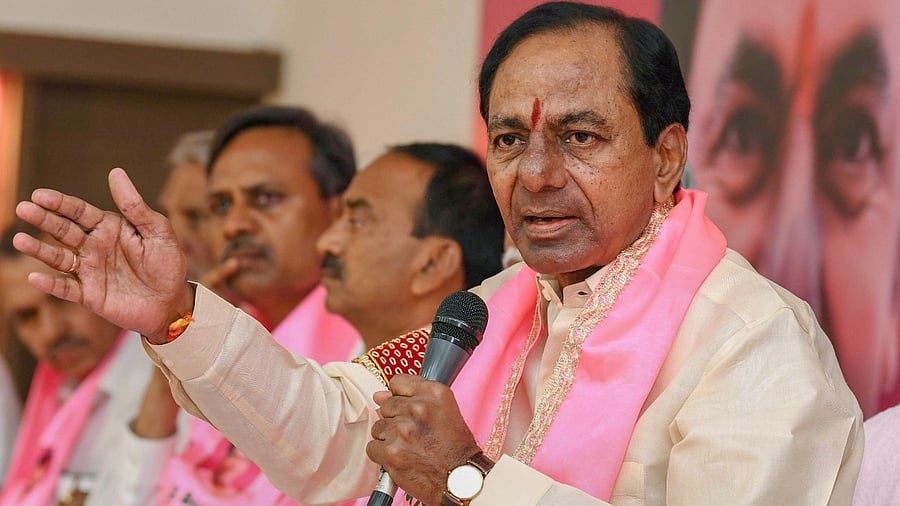 Telangana CM K Chandrasekhar Rao. Credit: PTI Photo