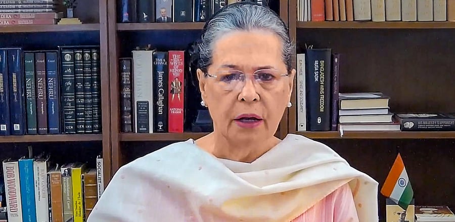Sonia Gandhi. Credit: PTI file photo