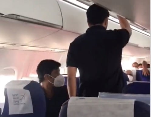 Screengrab from the video